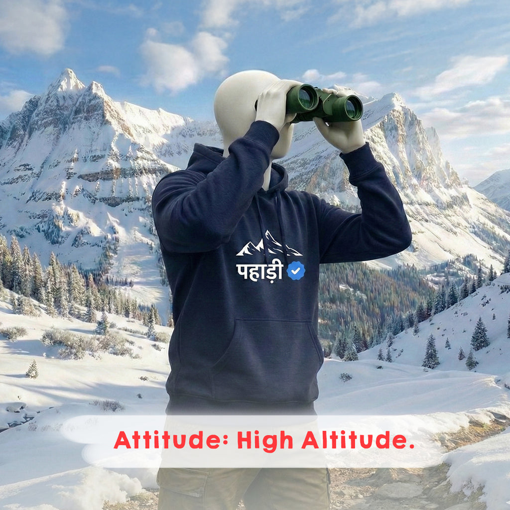 Verified Pahadi | Premium Men’s Hoodie