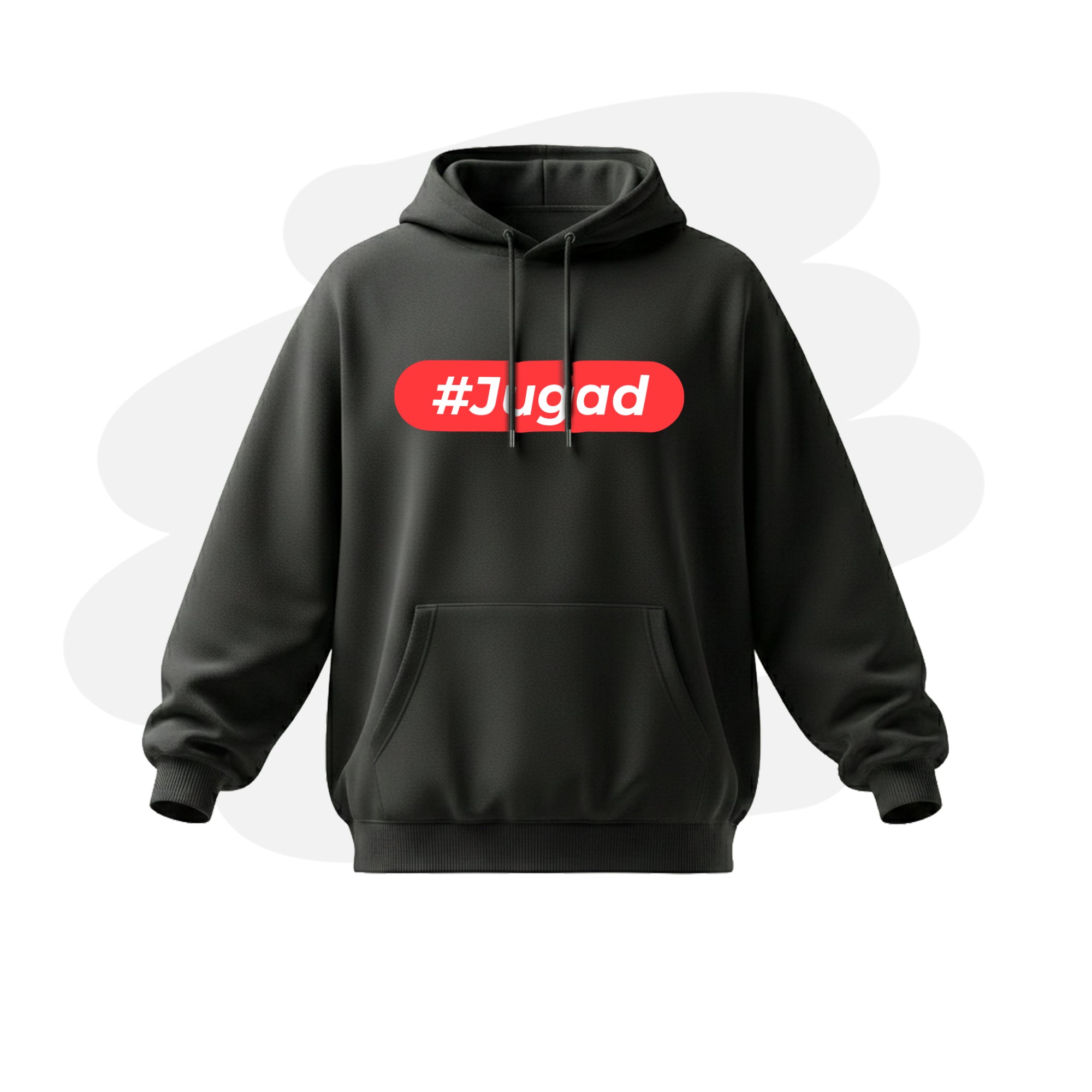 Hashtag Jugad | Premium Men’s Oversized Hoodie