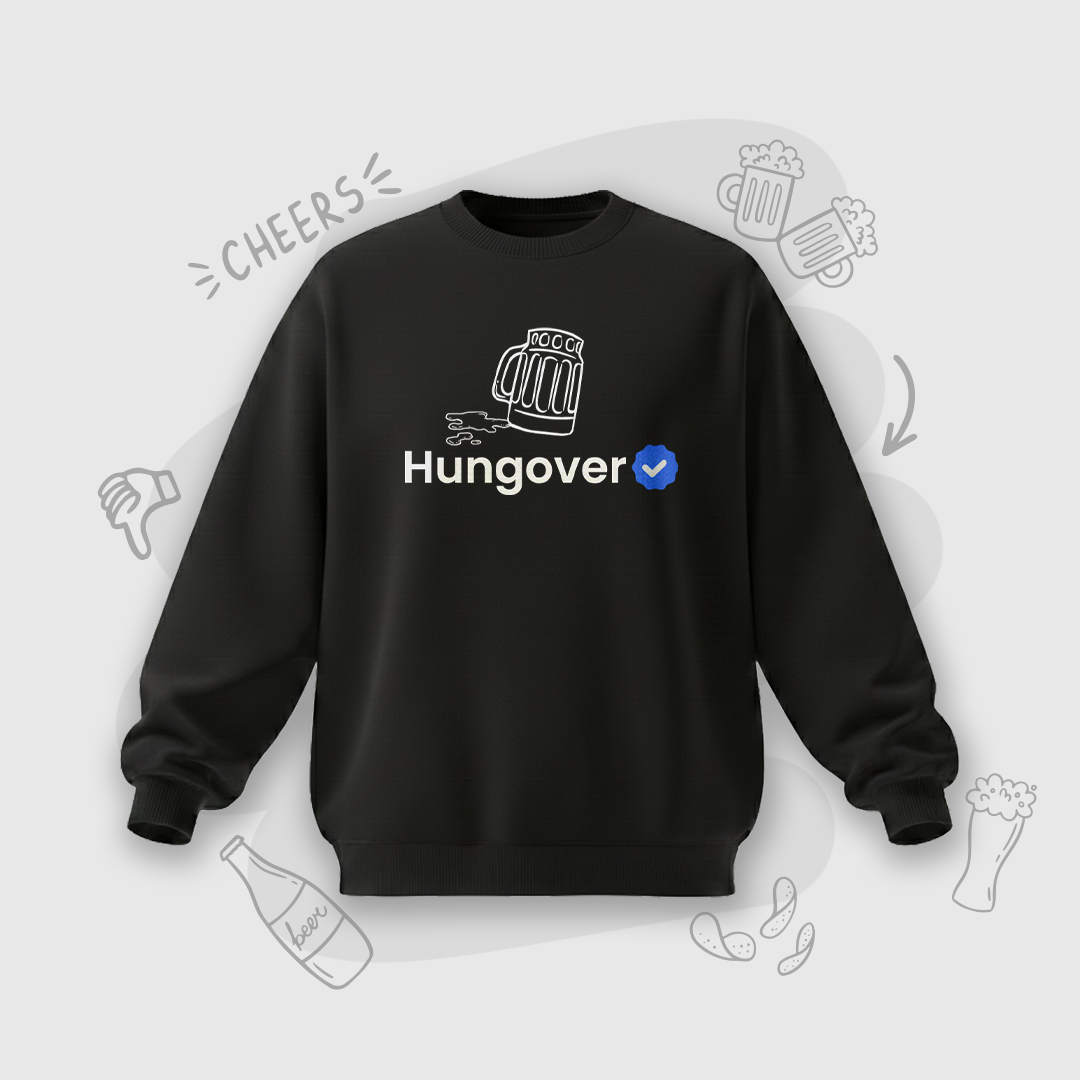 Verified Hungover | Premium Men's Sweatshirt