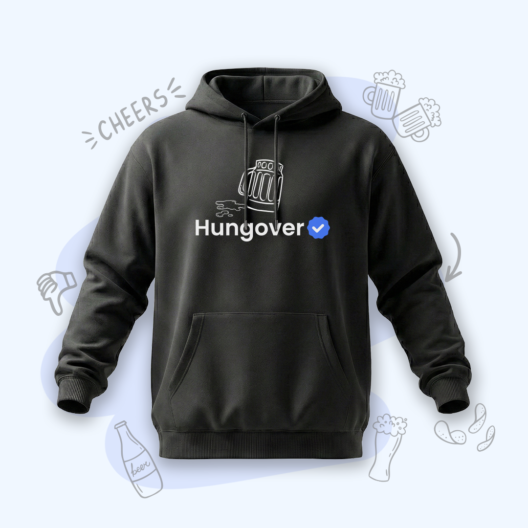 Verified Hungover | Premium Men's Hoodie