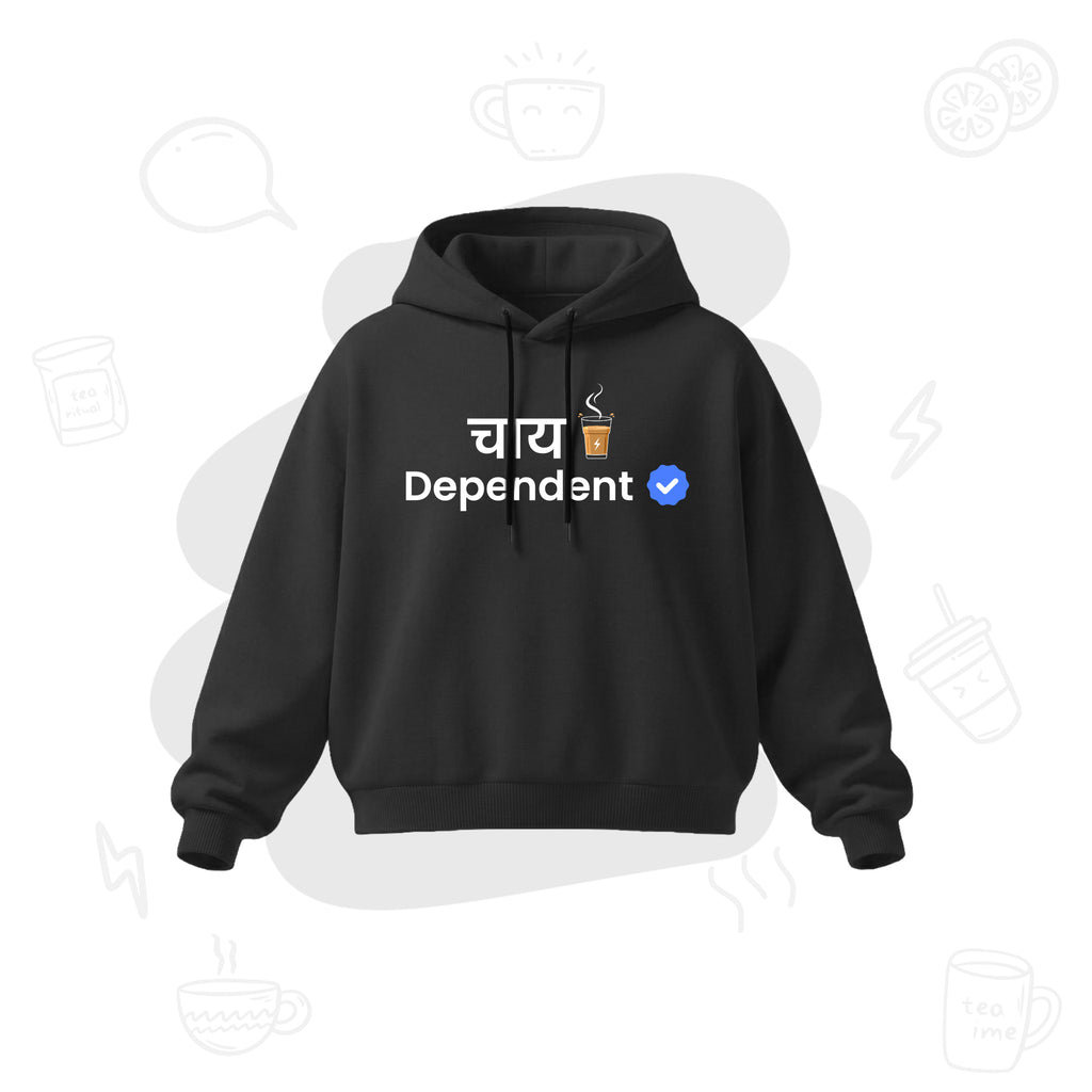 Chai Dependent Verified - Premium Women's Cropped Hoodie