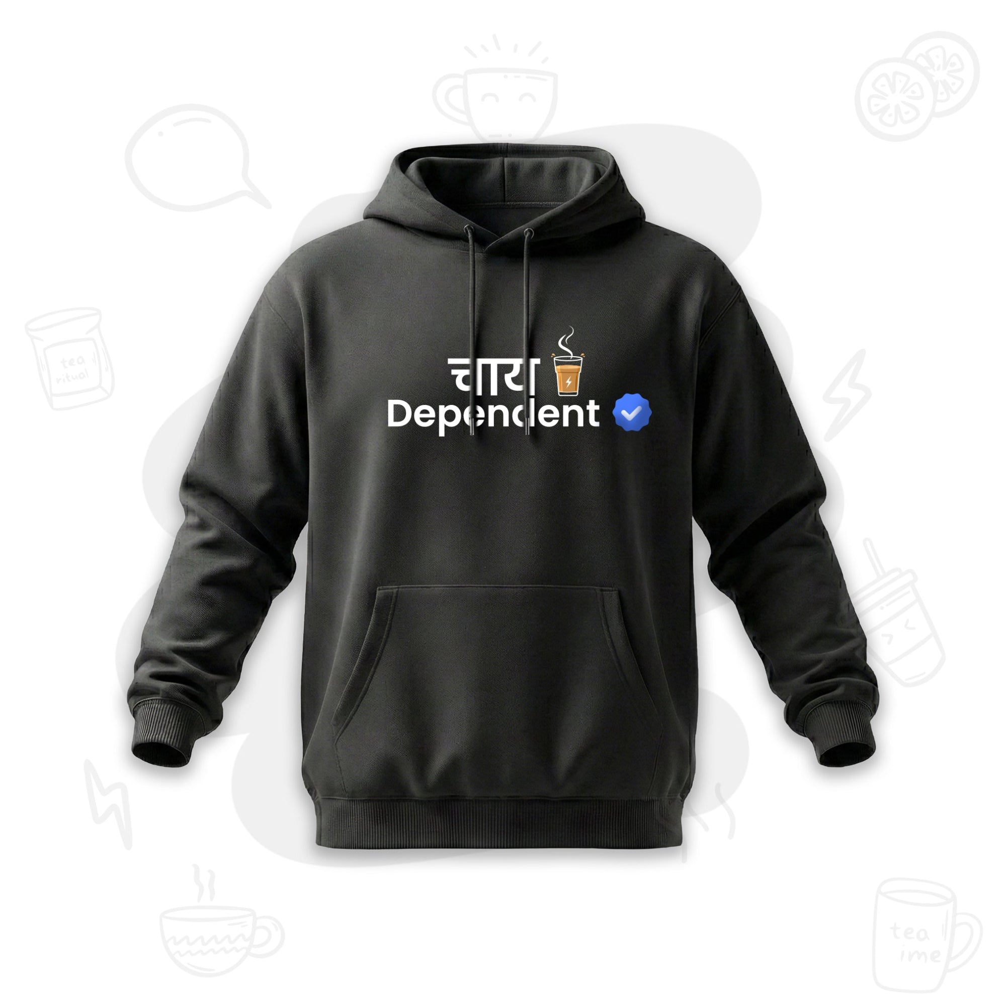 Verified Chai Dependent | Premium Men’s Hoodie