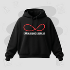 Earn. Deduct. Repeat Loop | Premium women's Cropped Hoodies