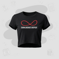 Earn. Deduct. Repeat Loop | Premium women's CropTop