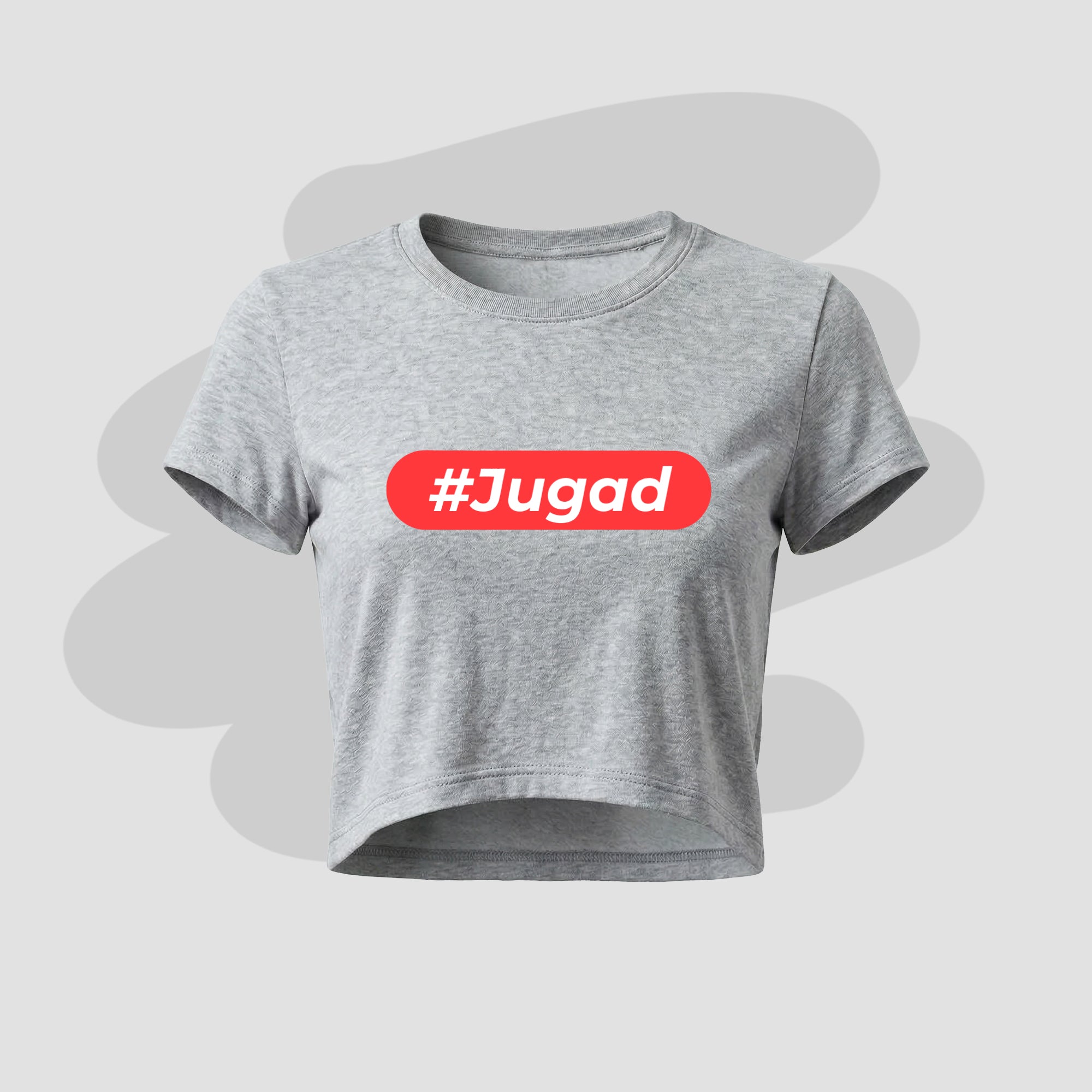 Hashtag Jugad | Premium Women's Crop Top