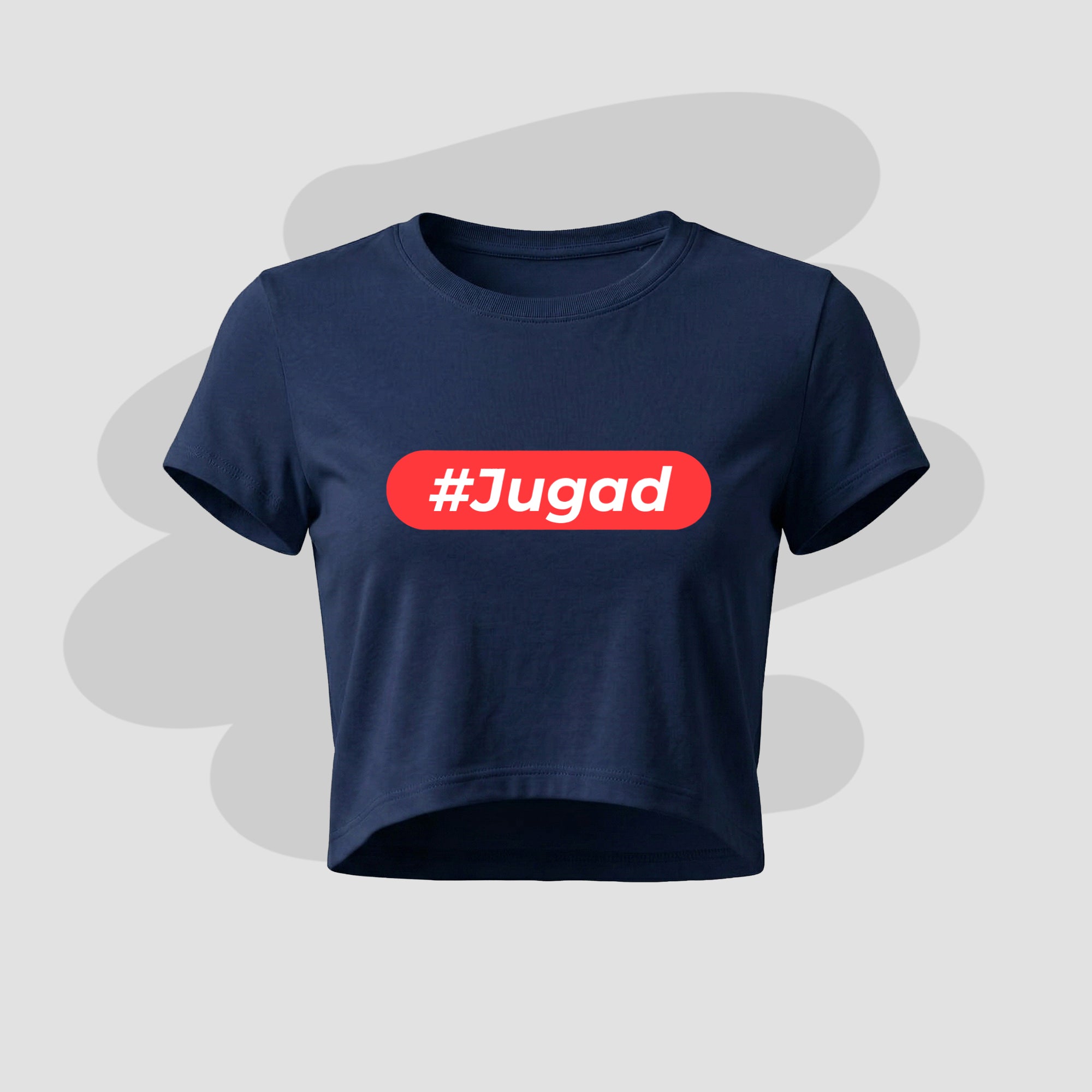 Hashtag Jugad | Premium Women's Crop Top