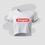 Hashtag Jugad | Premium Women's Crop Top