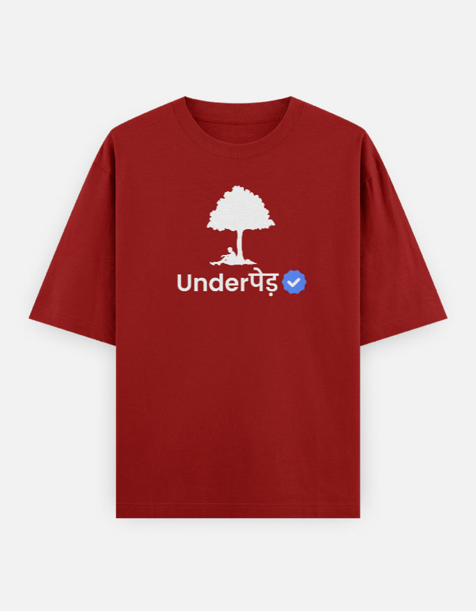 Verified Underpaid  | Premium Men’s Oversized T-shirt.