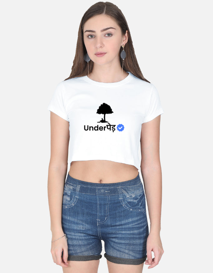 Verified Underpaid | Premium Women's Crop top