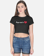 Corporate Appraisal=💔 | Premium Women's Crop top