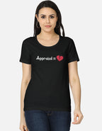 Corporate Appraisal=💔  | Premium Women's T-shirt