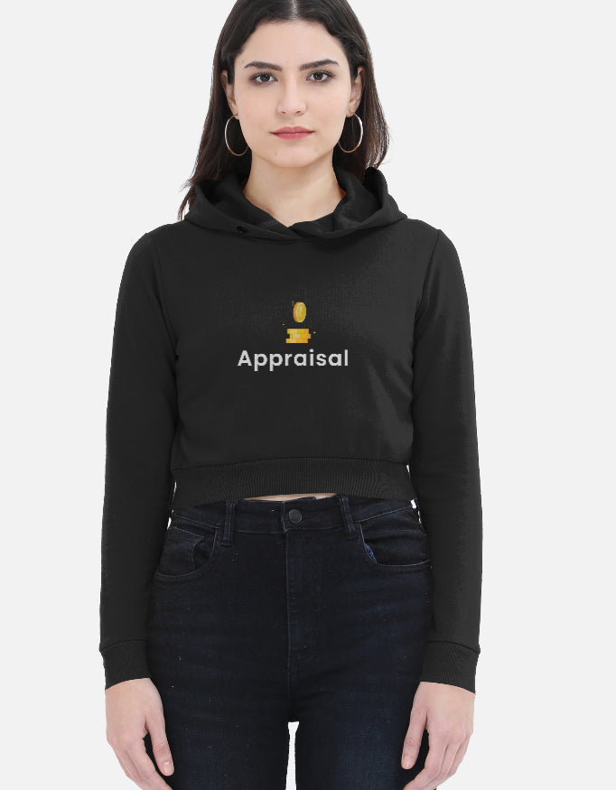 Appraisal Coins | Premium Women's Cropped Hoodie