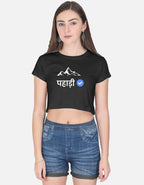 Verified Pahadi | Premium Women's Crop top