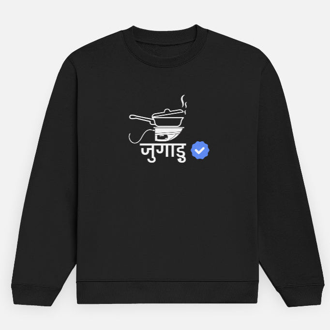 Verified Jugadu | Premium Men's Sweatshirt