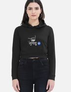 Verified Jugadu | Premium Women's Cropped Hoodies