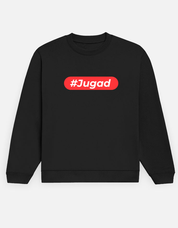Hashtag Jugadu | Premium Men's Sweatshirt