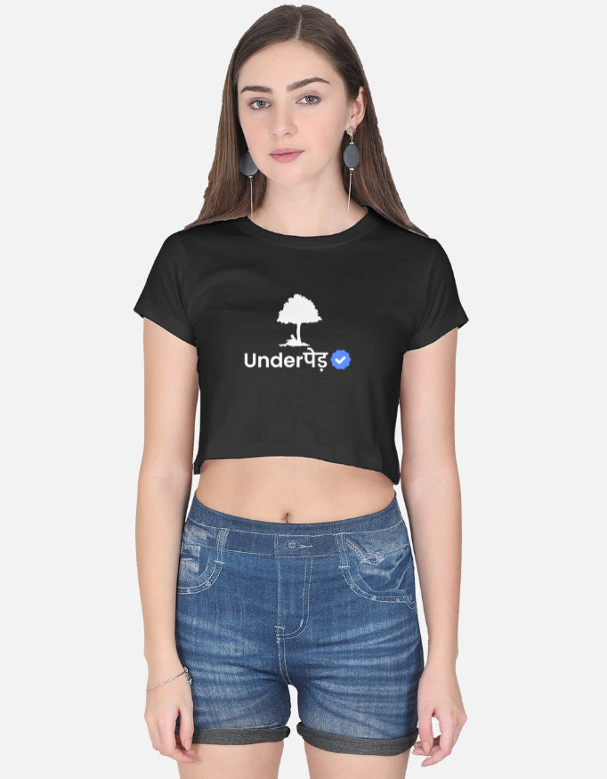 Verified Underpaid | Premium Women's Crop top