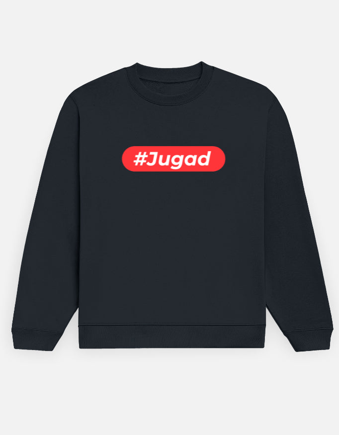 Hashtag Jugadu | Premium Men's Sweatshirt