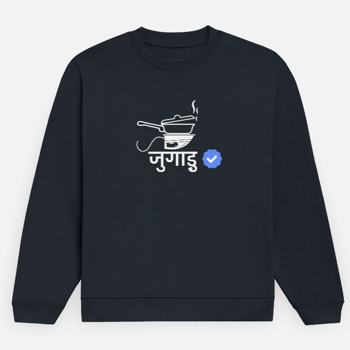 Verified Jugadu | Premium Men's Sweatshirt