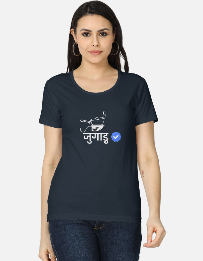 Verified Jugadu | Premium Women's T-shirt