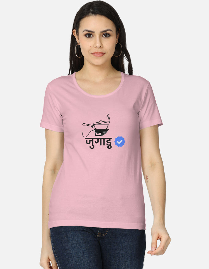 Verified Jugadu | Premium Women's T-shirt