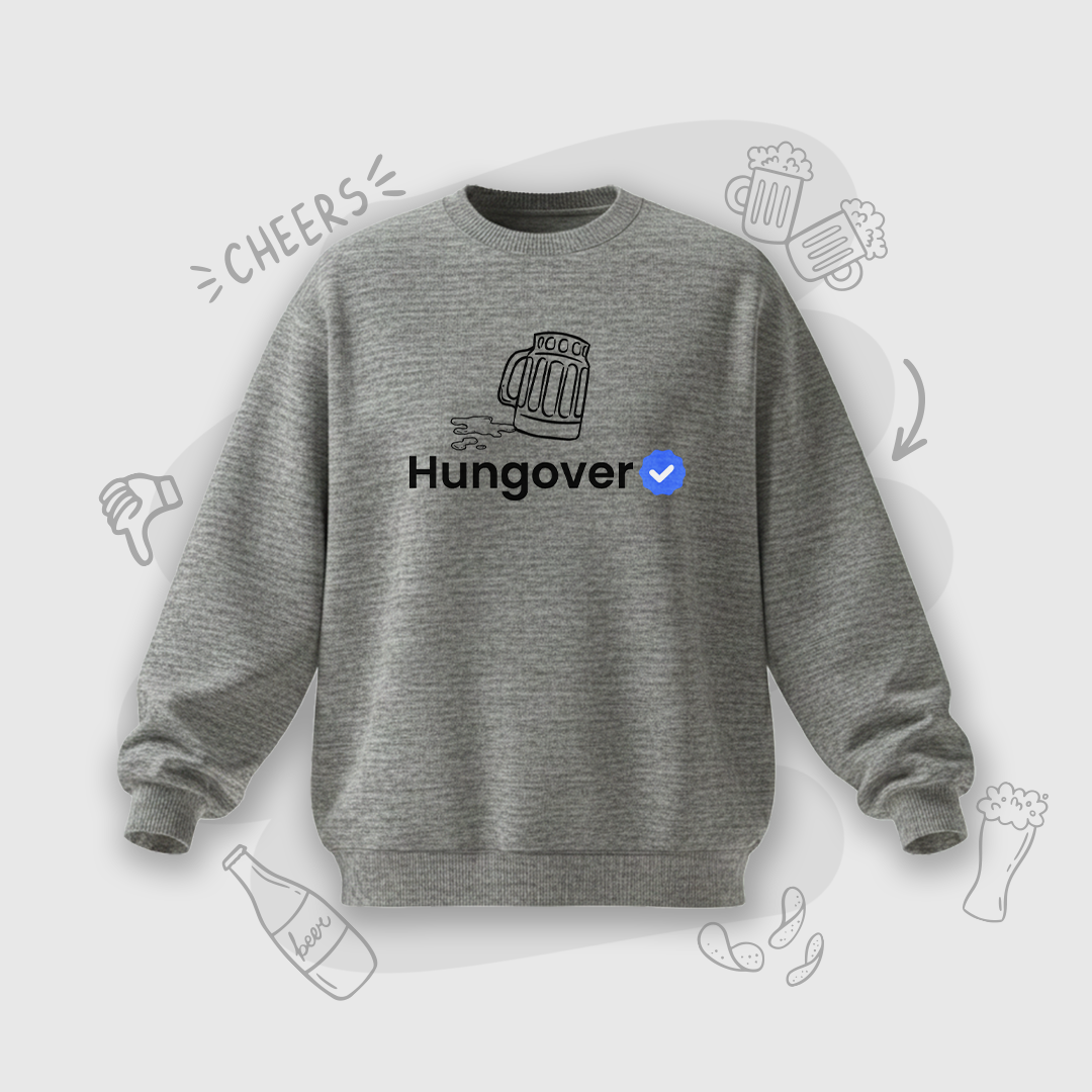 Verified Hungover | Premium Men's Sweatshirt