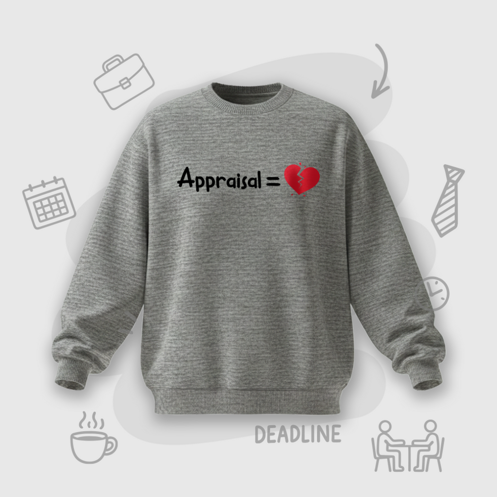 Corporate Appraisal = 💔 | Premium Men’s Sweatshirt