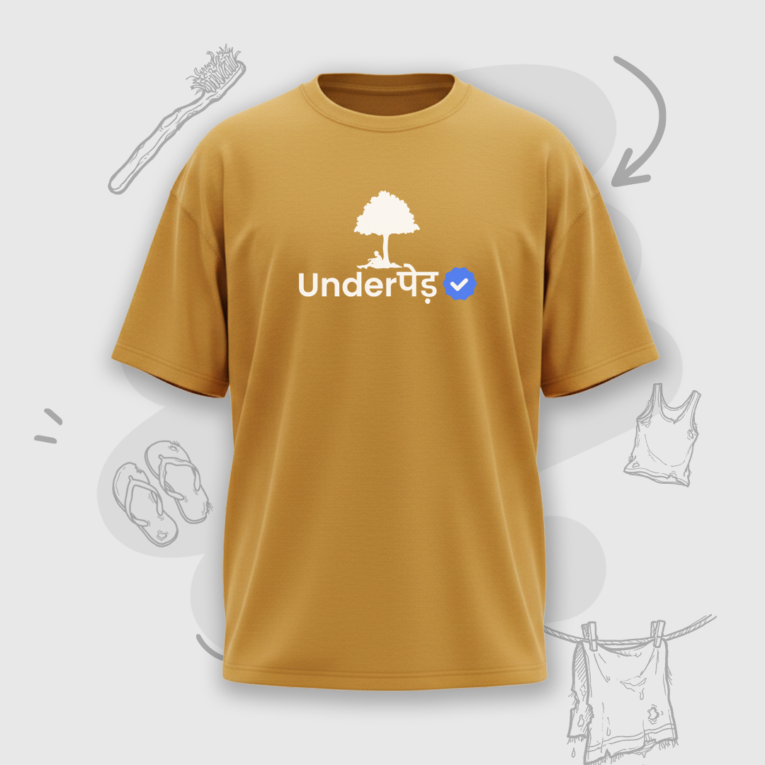 Verified Underpaid  | Premium Men’s Oversized T-shirt.