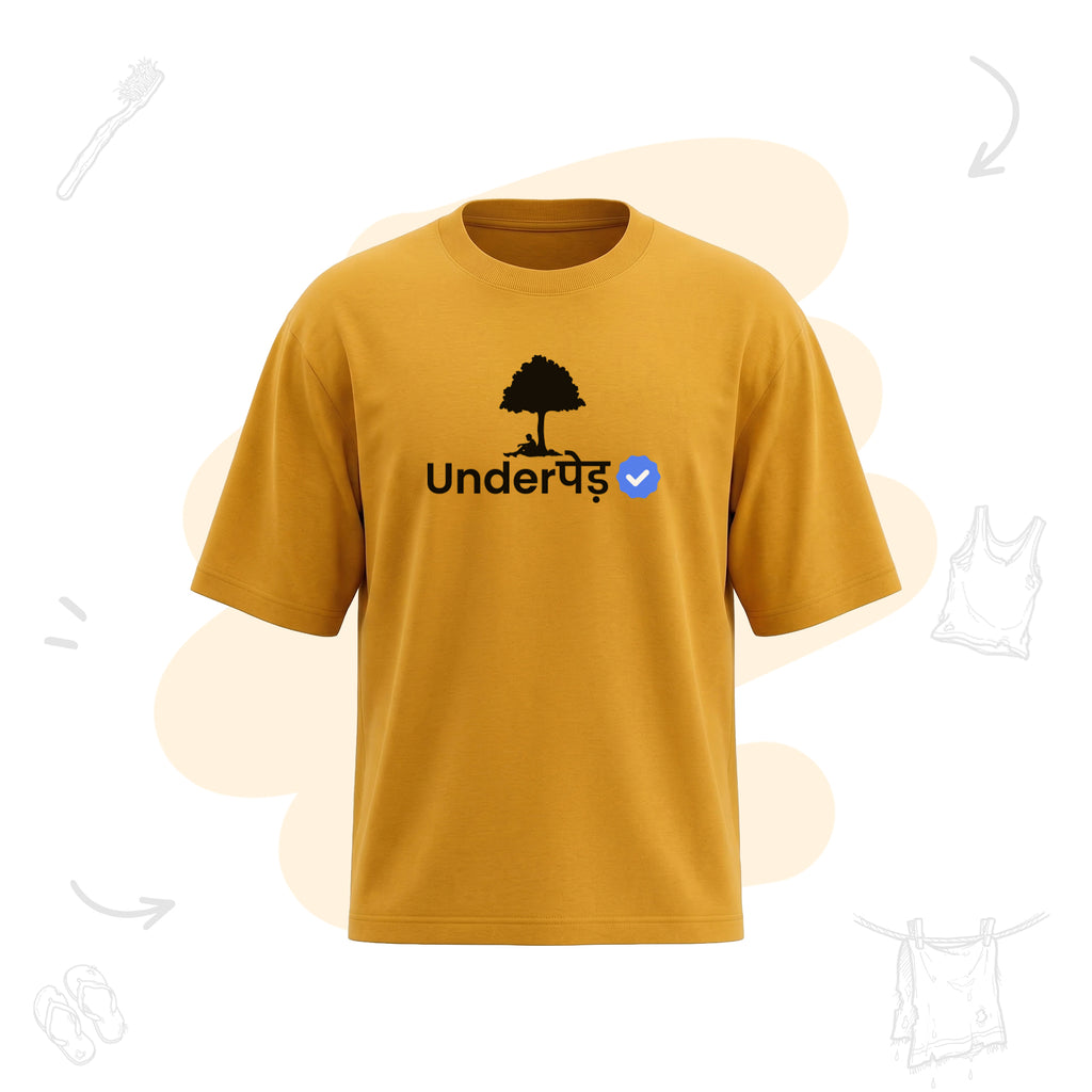 Verified Underpaid  | Premium Men’s Oversized T-shirt.