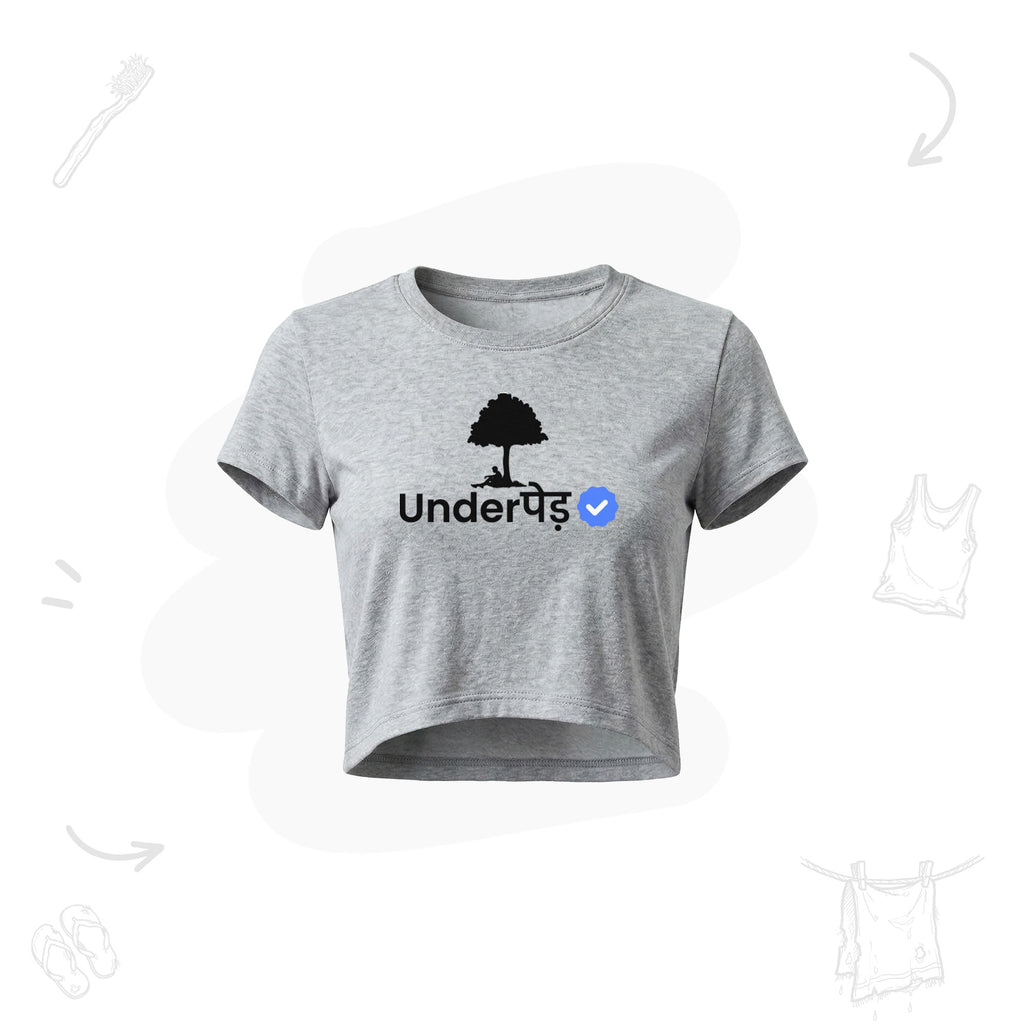 Verified Underpaid | Premium Women's Crop top