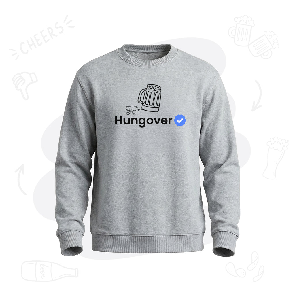 Verified Hungover | Premium Men's Sweatshirt