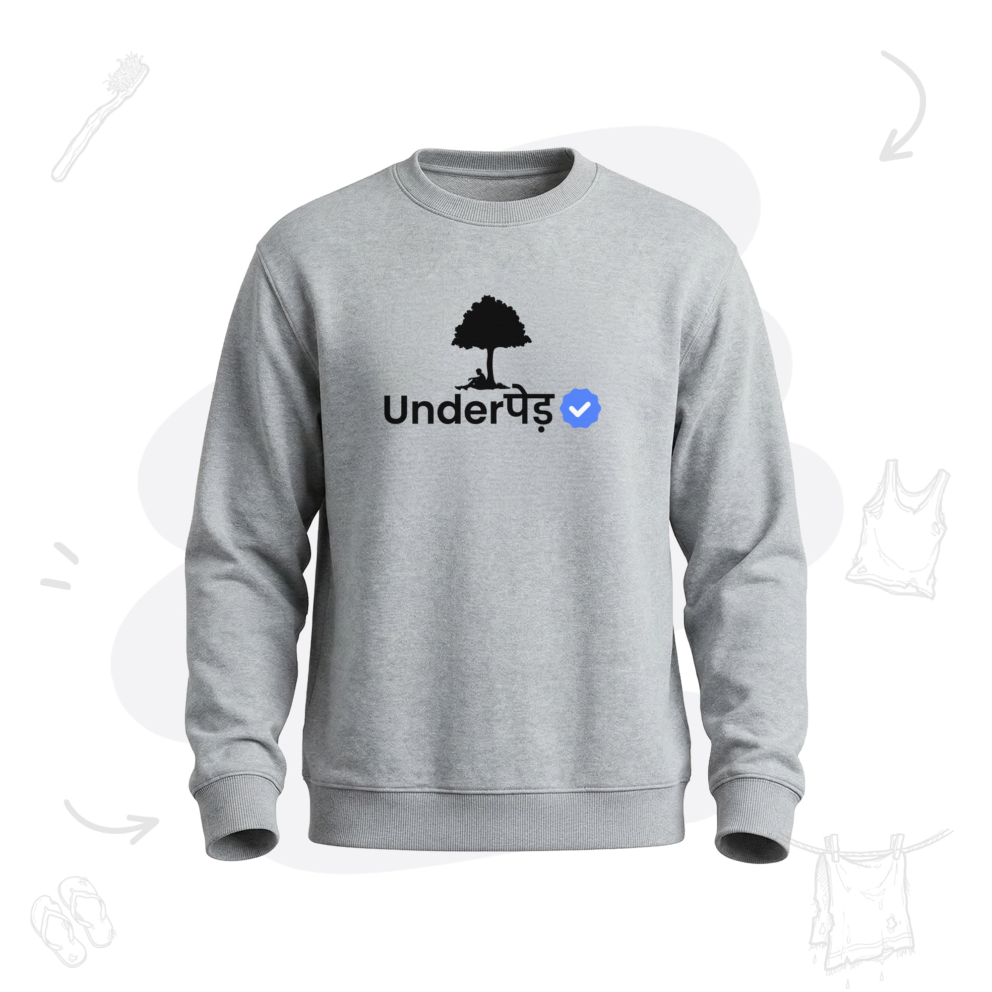 Verified Underpaid | Premium Men’s Sweatshirt