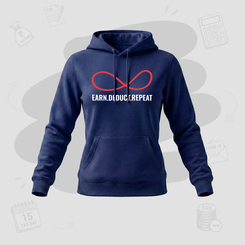 Earn. Deduct. Repeat Loop | Premium women's Hoodies