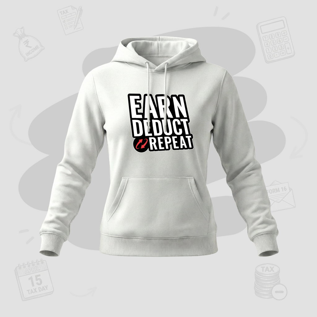 Earn. Deduct. Repeat | Premium Women's Hoodies
