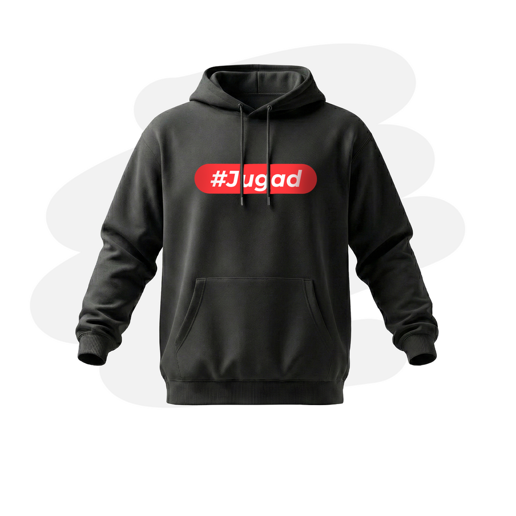 Hashtag Jugad| Premium Men’s Hoodie