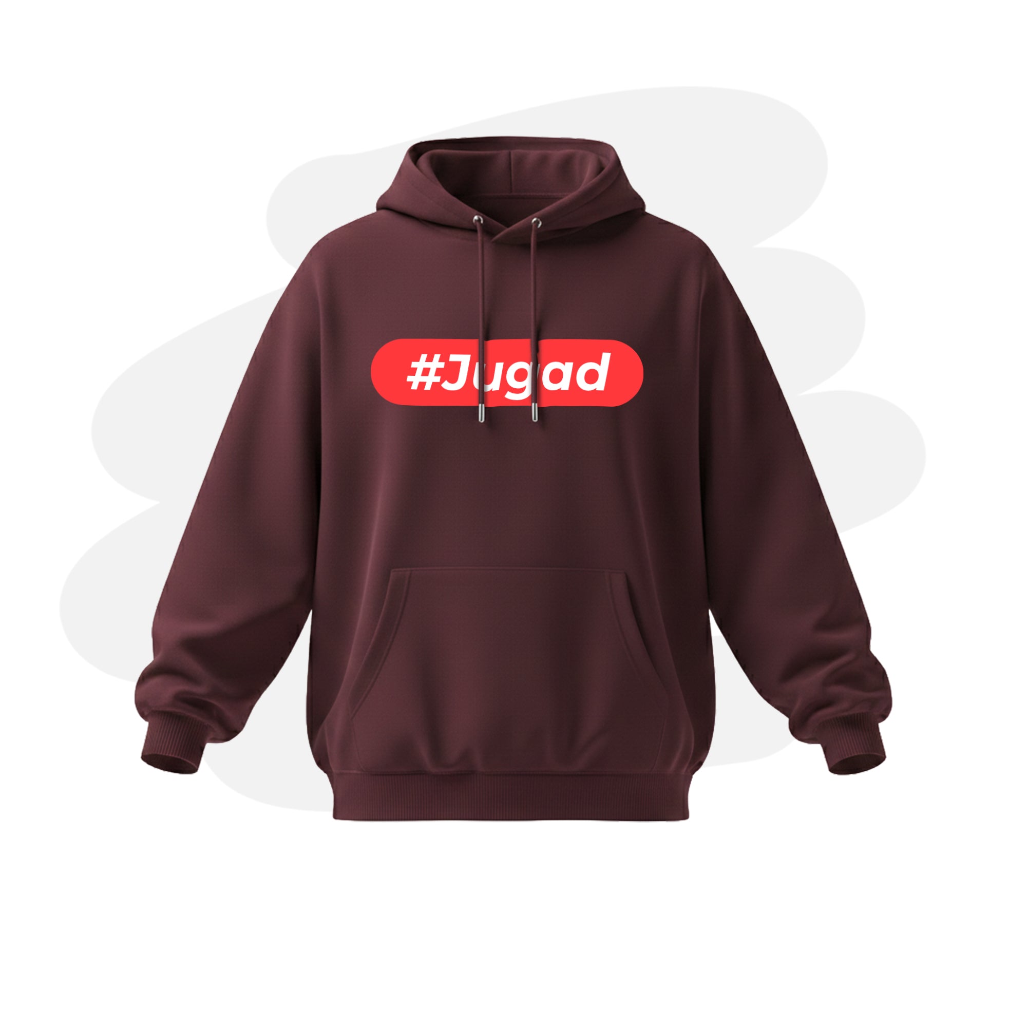 Hashtag Jugad | Premium Men’s Oversized Hoodie