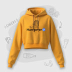 Verified Hungover | Premium Women's Cropped Hoodies