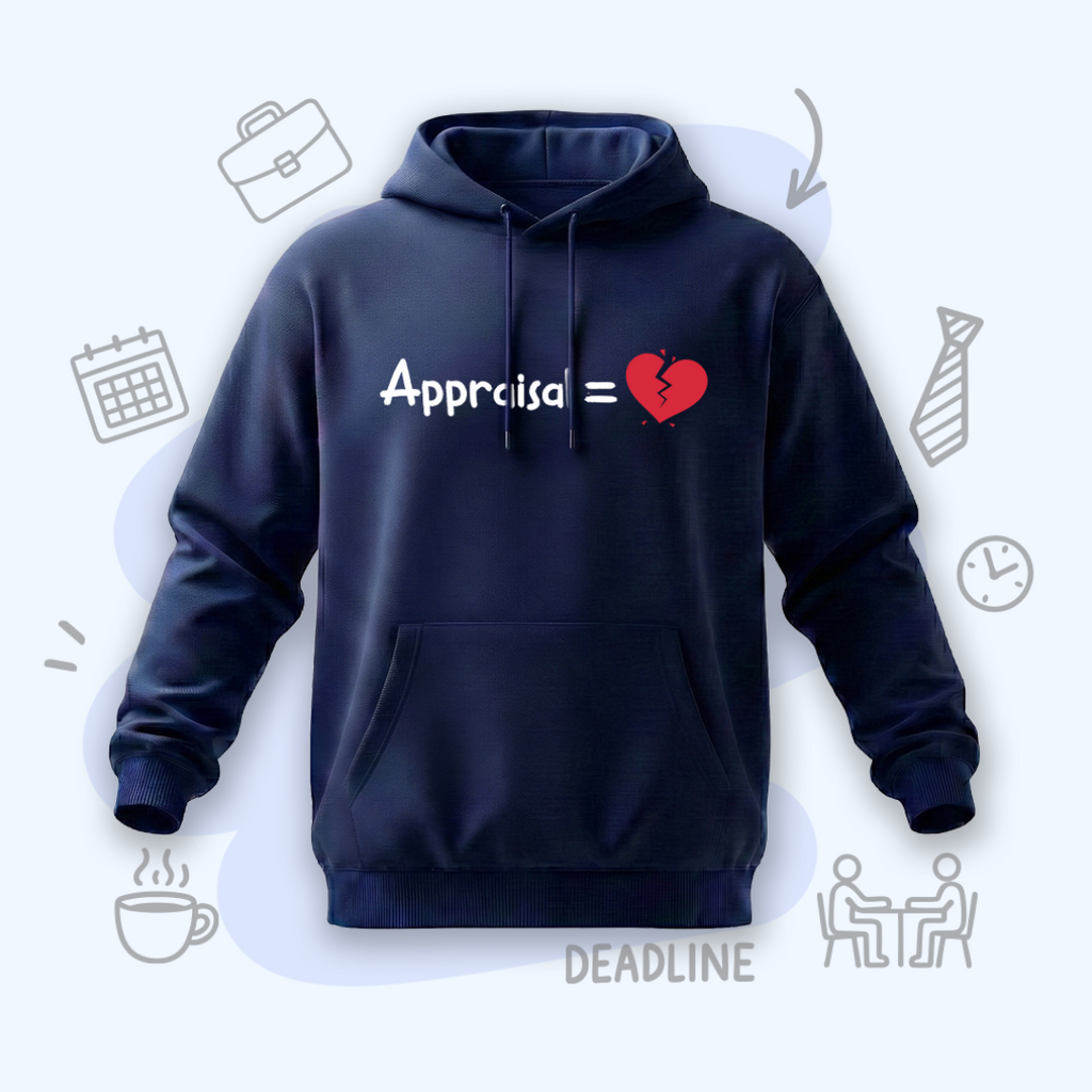 Corporate Appraisal = 💔 | Premium Men’s Hoodie