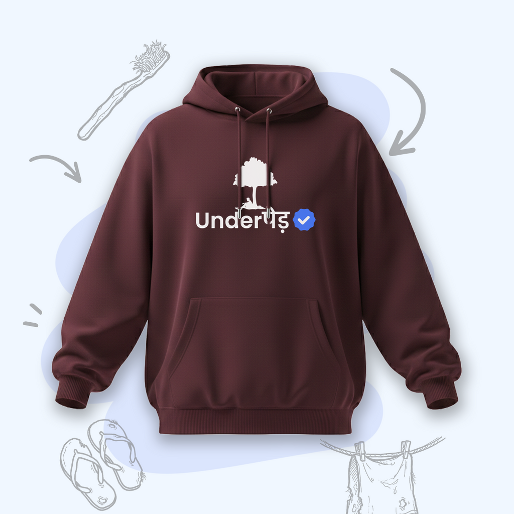 Verified Underpaid | Premium Men’s Oversized Hoodie