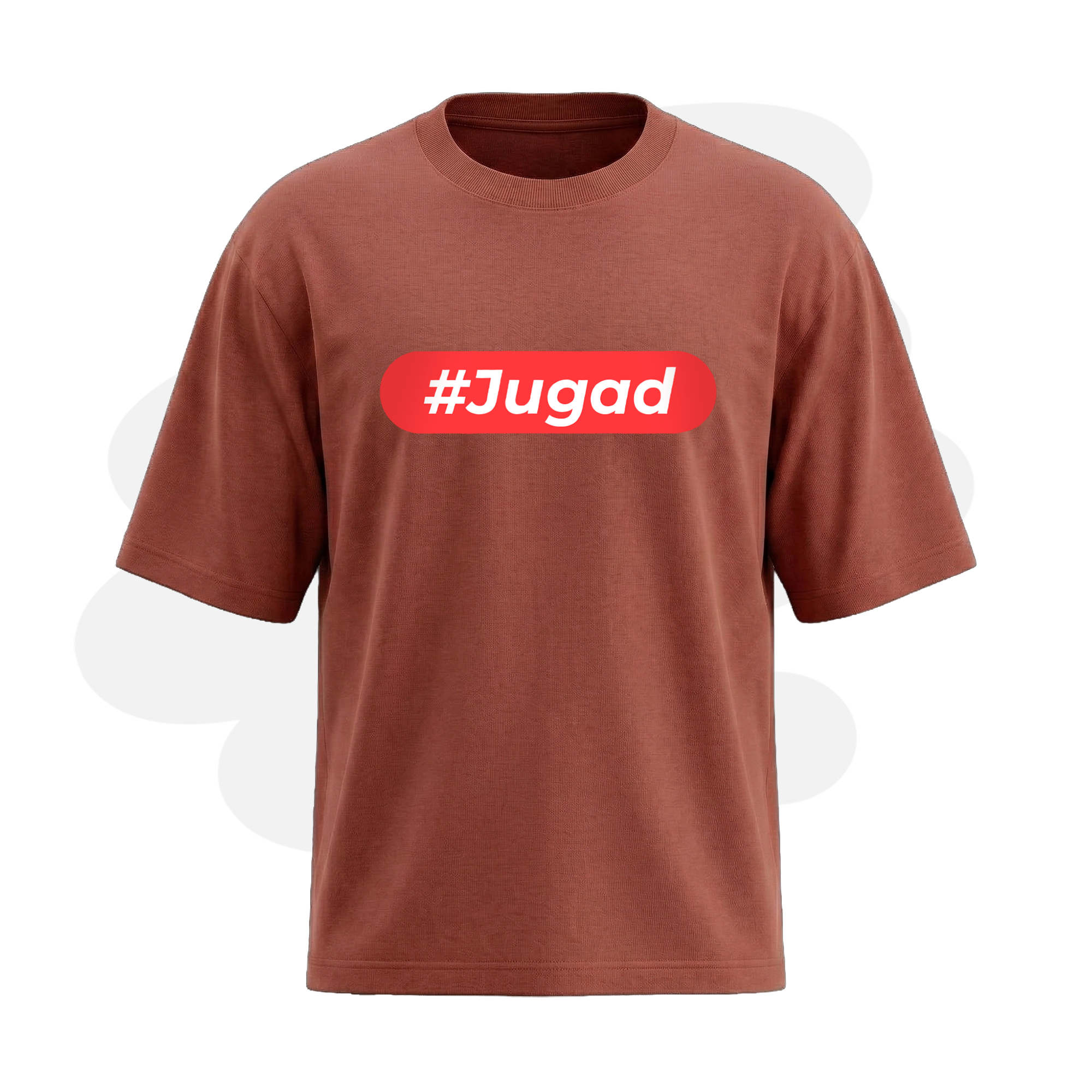 Hashtag Jugad | Premium Men’s Oversized T-shirt