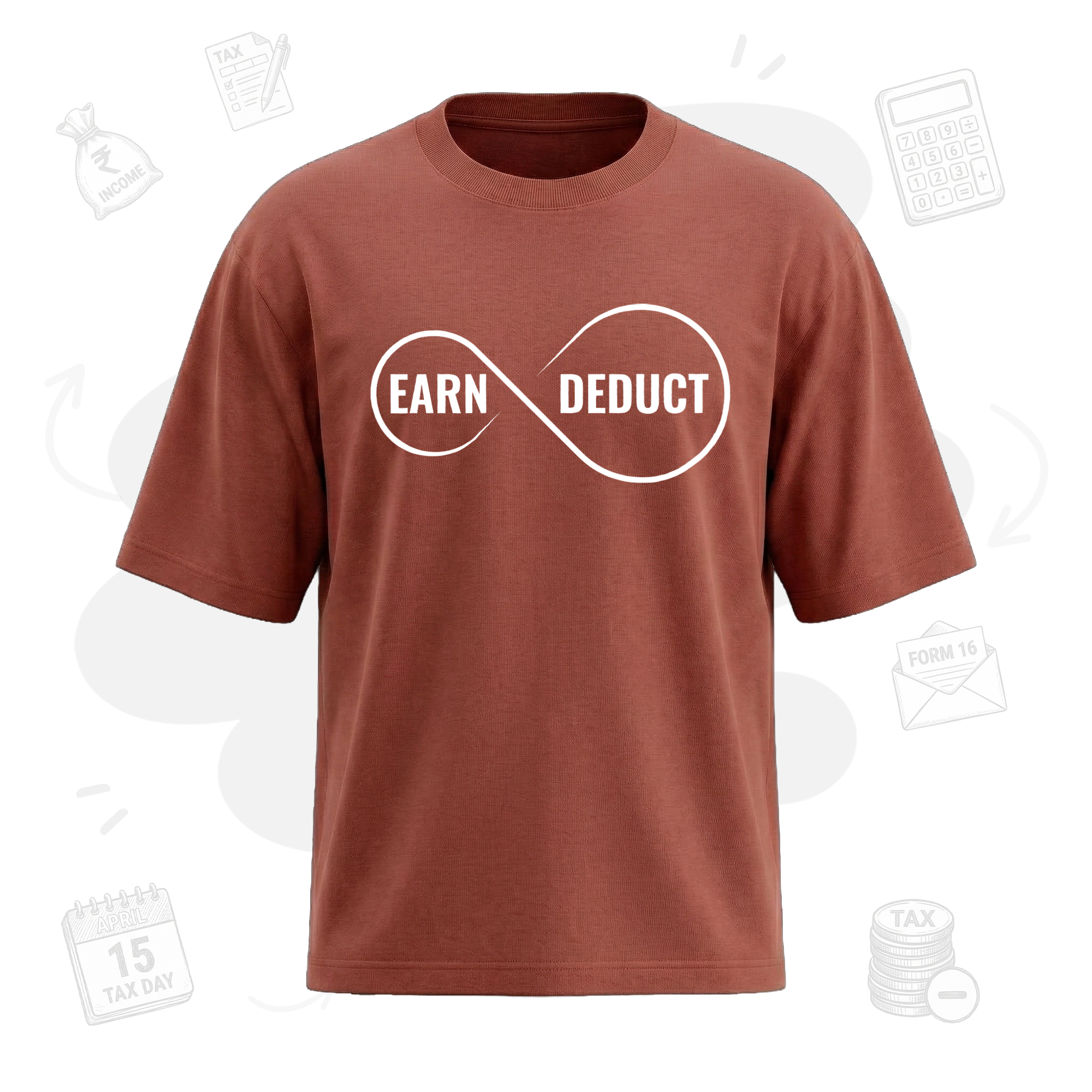 Infinite Deductions | Premium Men's  Oversized T-shirt