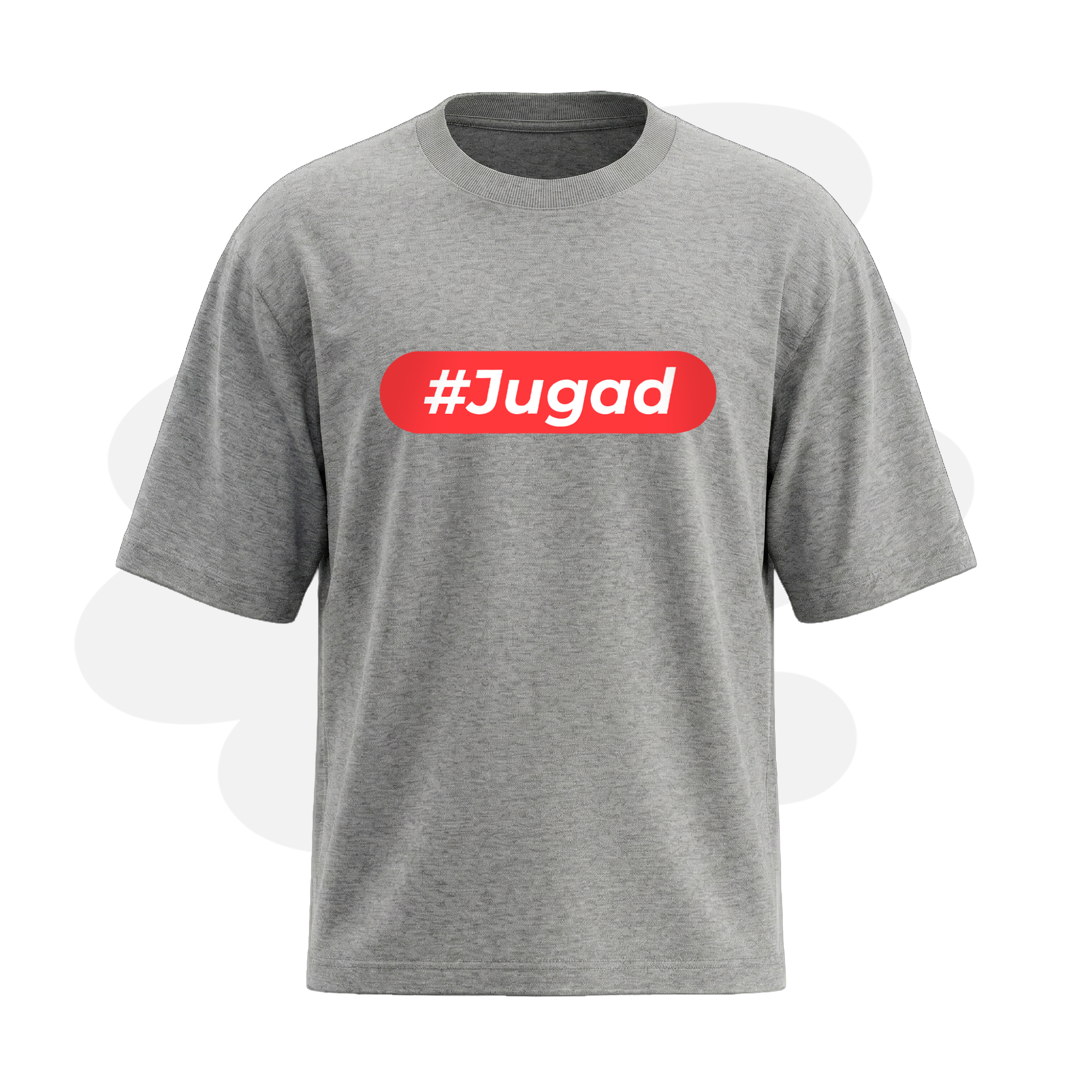 Hashtag Jugad | Premium Men’s Oversized T-shirt