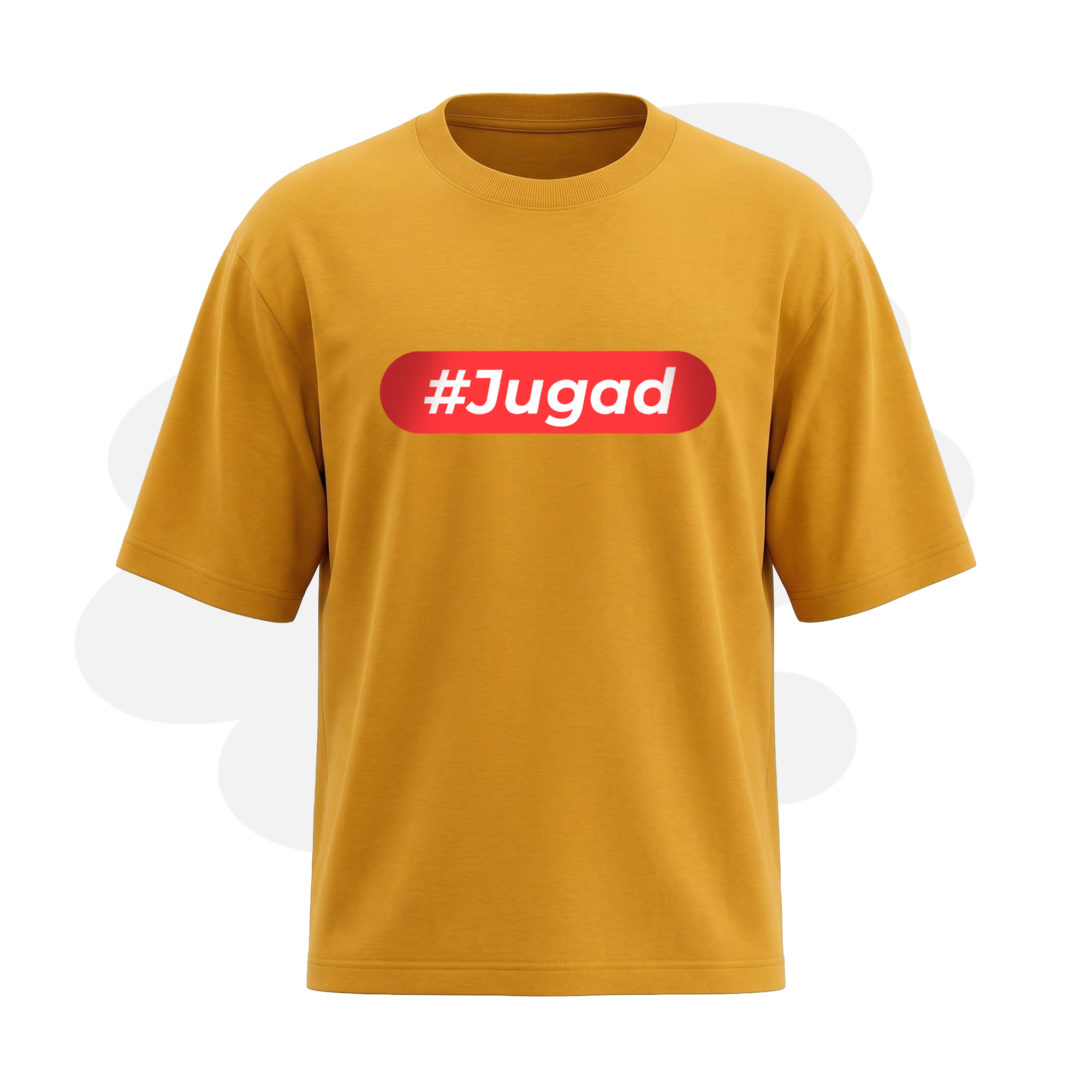 Hashtag Jugad | Premium Men’s Oversized T-shirt