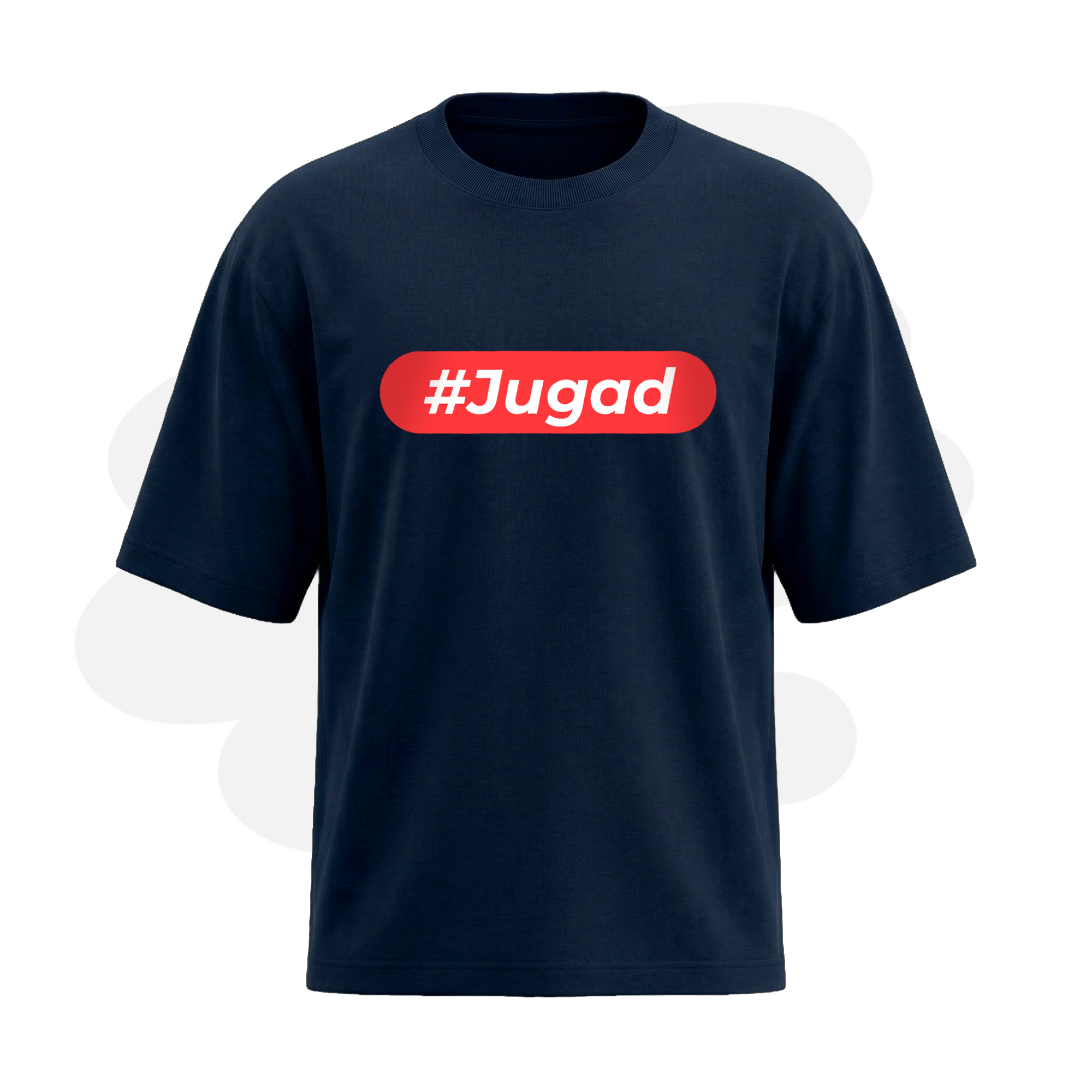 Hashtag Jugad | Premium Men’s Oversized T-shirt