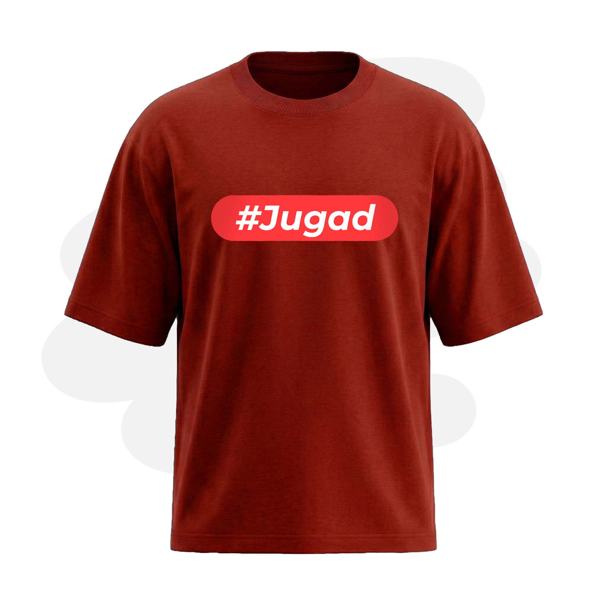 Hashtag Jugad | Premium Men’s Oversized T-shirt