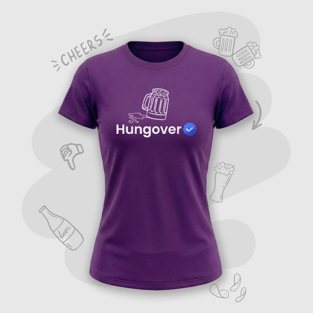 Verified Hungover | Premium Women's T-shirts