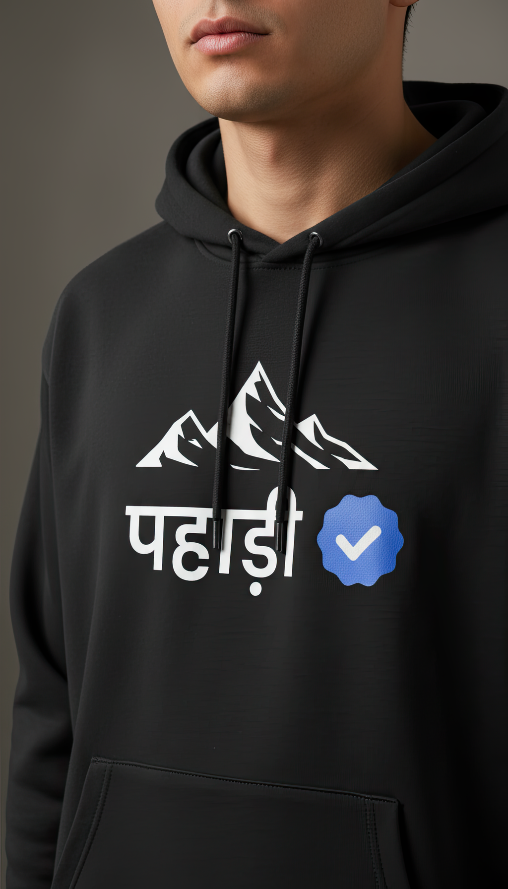 Verified Pahadi | Premium Men’s Hoodie