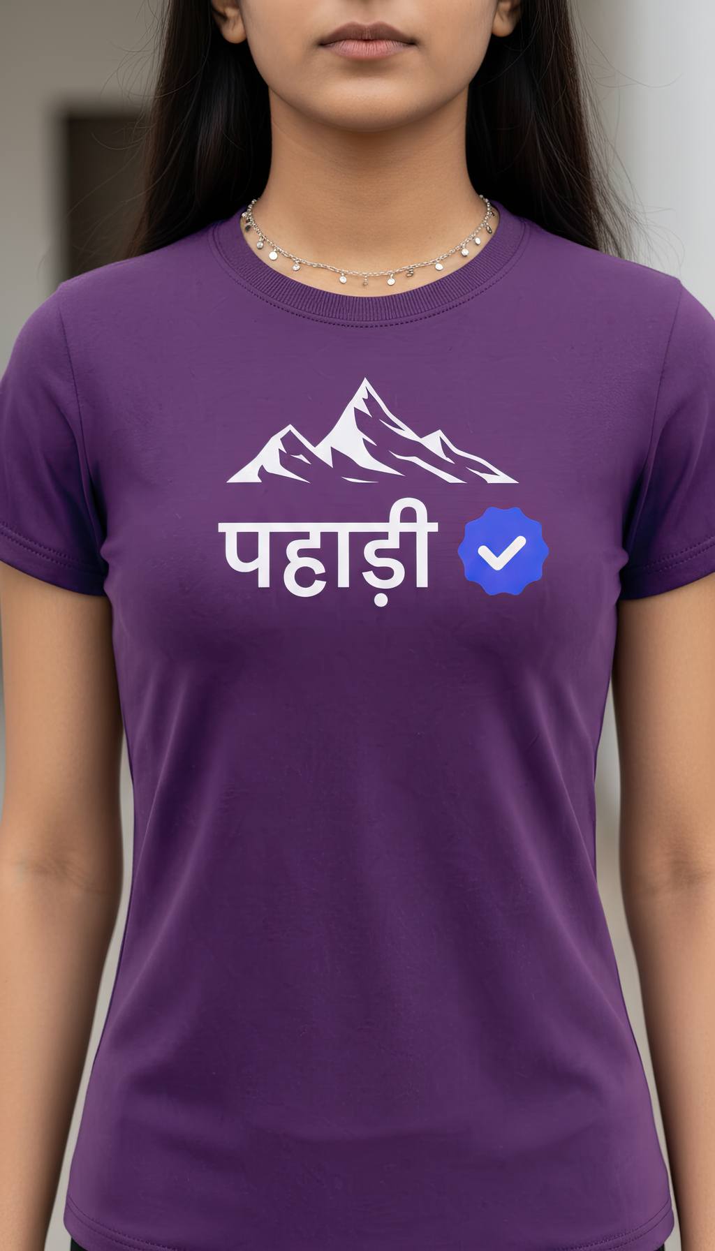 Verified Pahadi | Premium Women's T-shirt