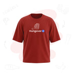 Verified Hungover | Premium Men's Oversized T-shirt.