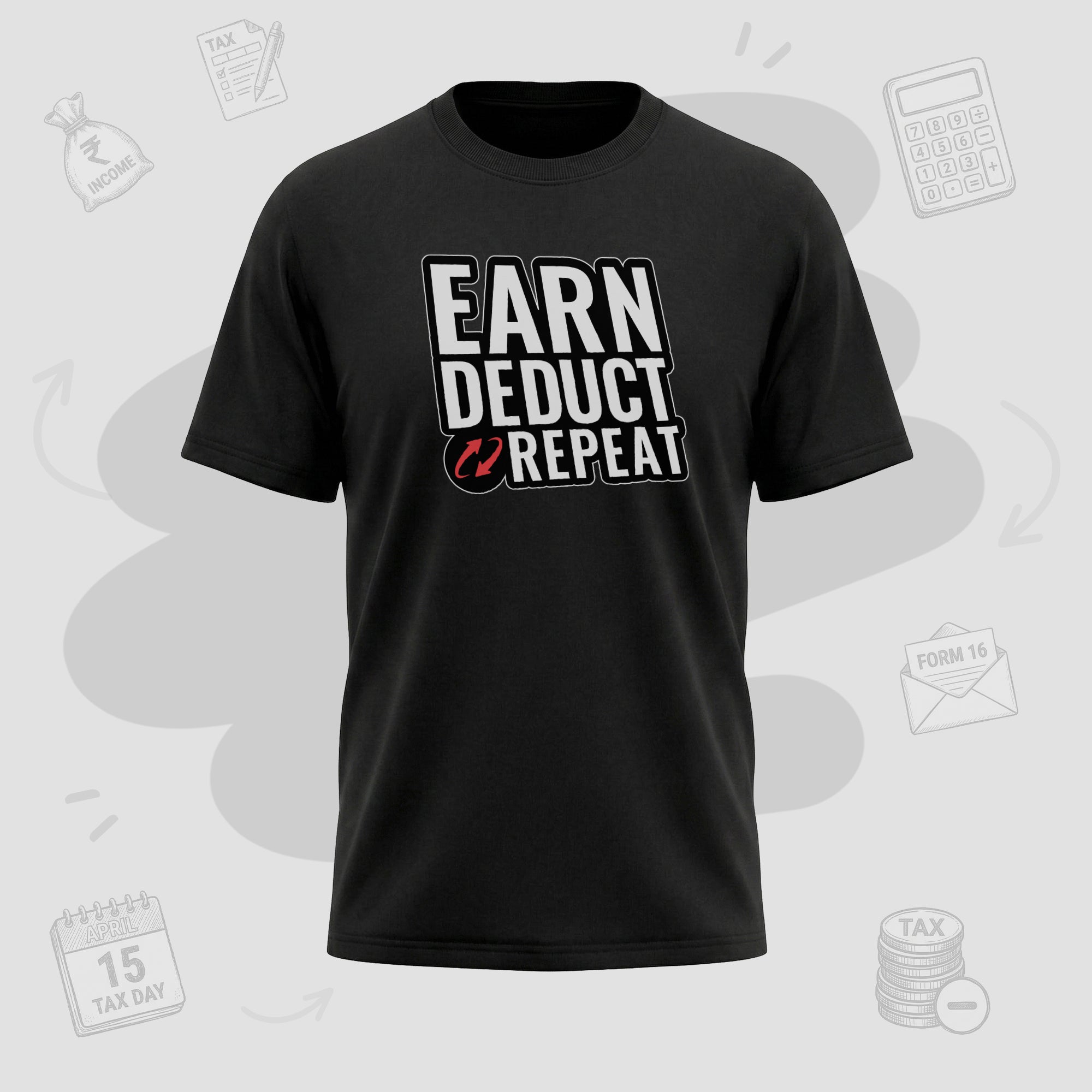 Earn. Deduct. Repeat | Premium Men's T-shirt